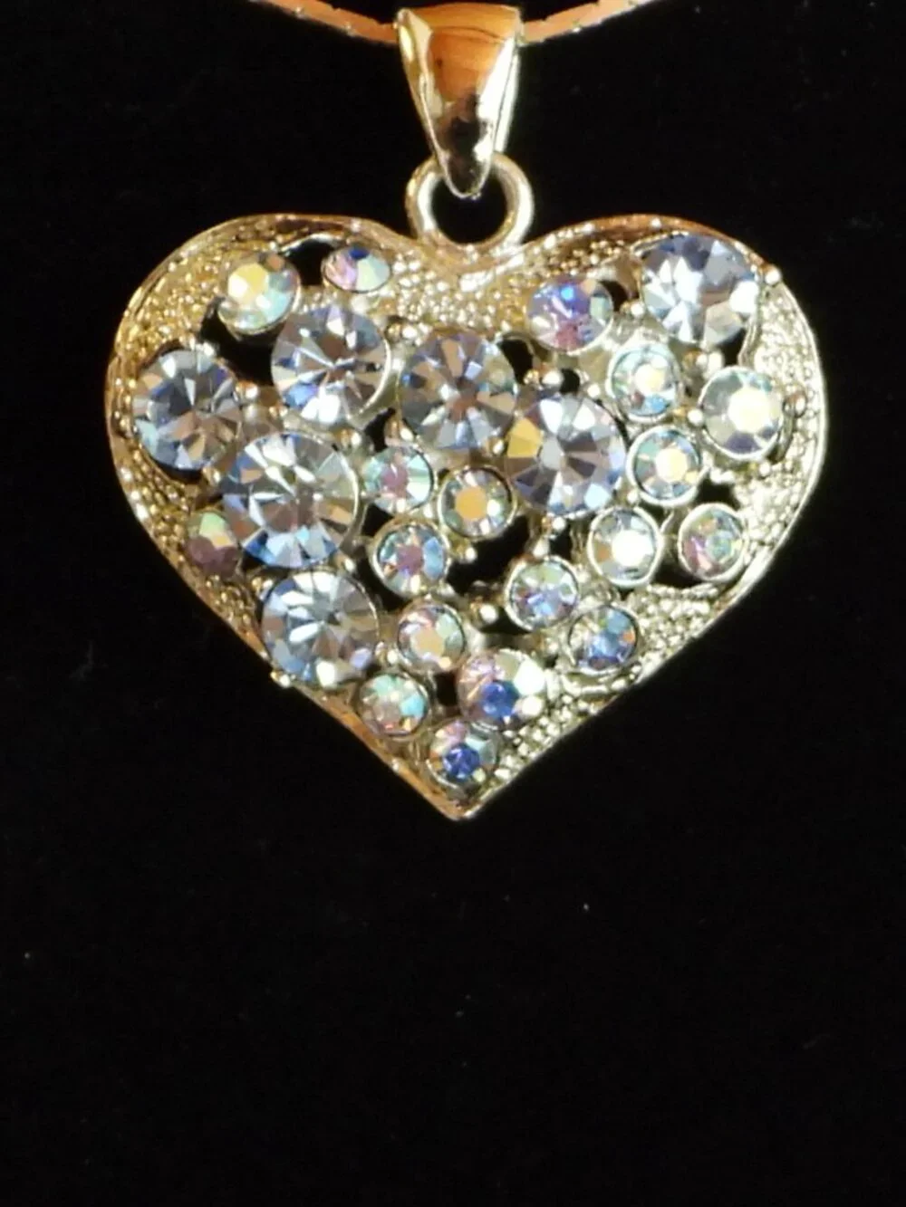 Sparkling Rhinestone Necklace & Earring Set - Picture 4 of 4